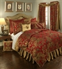 Austin Horn Classics Verona Red 3-piece Luxury Duvet Set