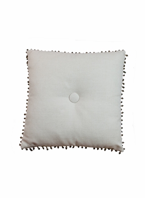 Sherry Kline Wellington 18-inch Bead Button Pillow