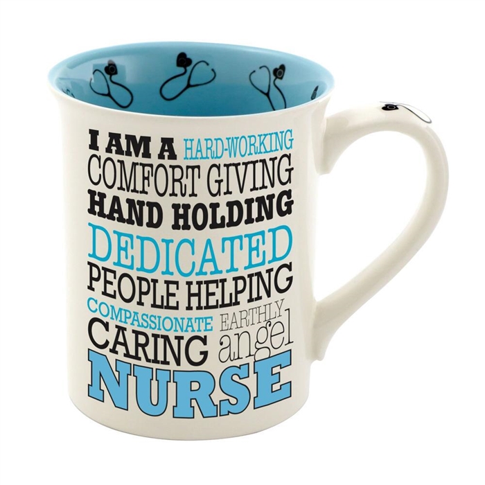 Nurse Typography Mug Gift