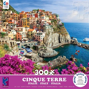 SCENIC PHOTOGRAPHY - CINQUE TERRE - 300 PIECE PUZZLE