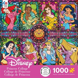 DISNEY FINE ART - PRINCESS COLLAGE - 1000 PIECE PUZZLE