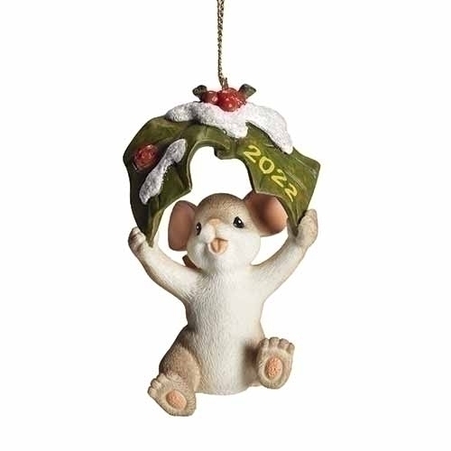 Charming Tails 2022  Annual Dated Christmas Ornament 135560