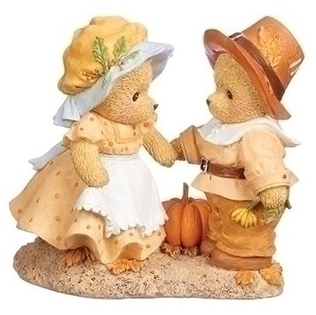 Cherished Teddies - Thanksgiving - Priscilla And John