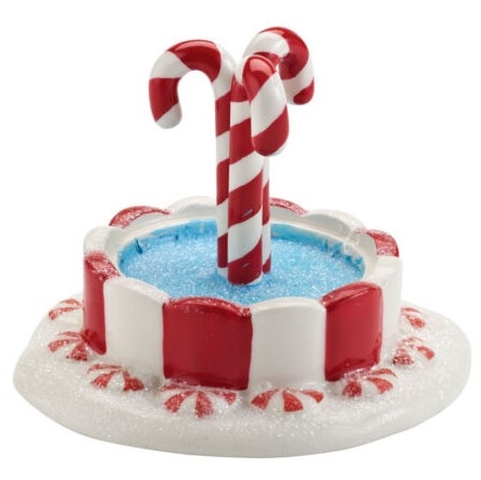 Department 56 - Peppermint Fountain