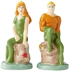 Aquaman & Mera Salt and Pepper