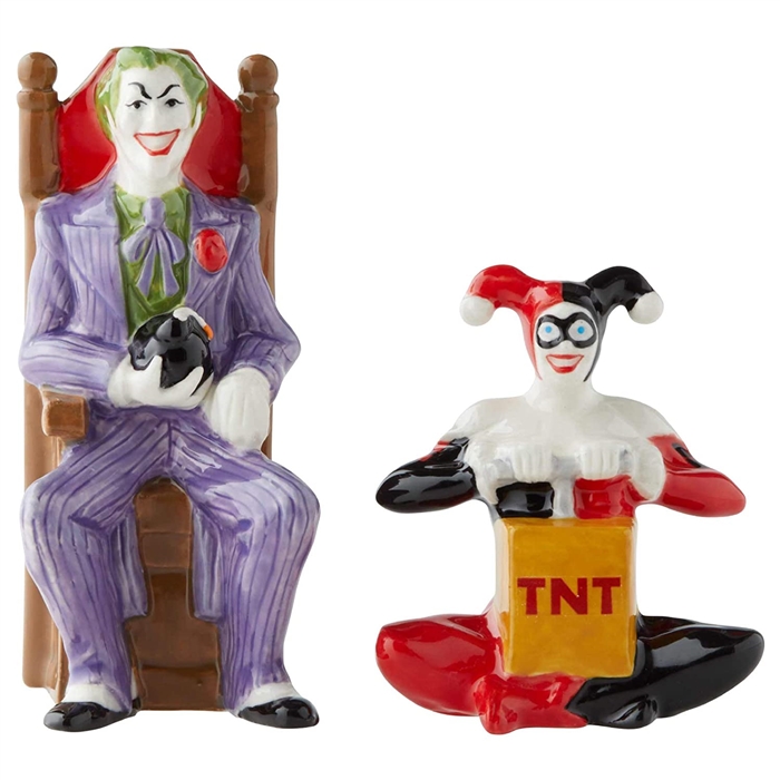 Joker and Harley Quinn Salt & Pepper Shaker