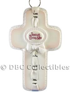 Jesus Loves Me - Girl Wall Cross