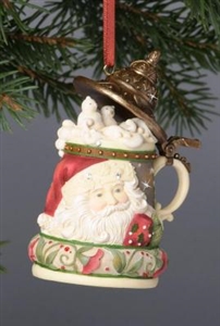 The Heart Of Christmas - Santa Stein - Ornament