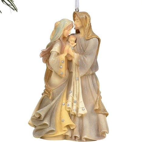 Foundations  - Holy Family Masterpiece Ornament