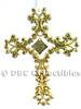 50th Anniversary Filigree Wall Cross