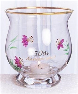 Fenton - 50th Anniversary Candleholder