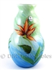 Fenton Glass Floral Vase