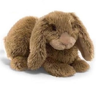 Hoppy Days Fluffer Bunnies - Brown