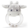 Polka Dot Plush Roly Polys Cow Ring Rattle