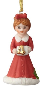 Brunette Age 4 Ornament