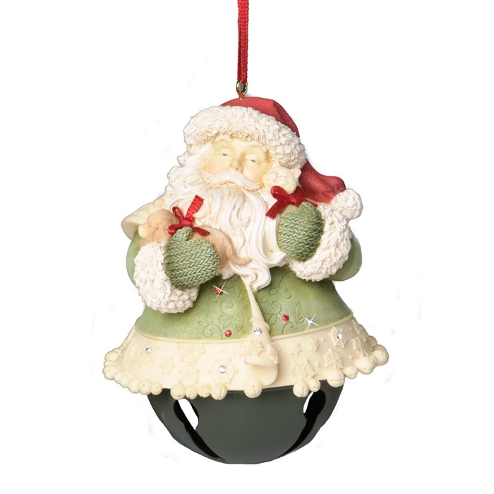 The Heart Of Christmas - Santa Bell Ornament