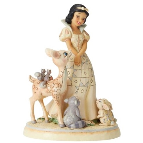 Jim Shore Disney Traditions - Forest Friends - White Woodland Snow White