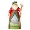 Jim Shore - Celtic Christmas Greetings - Irish Santa