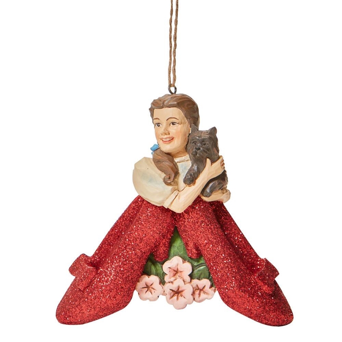 Jim Shore Heartwood Creek | Dorothy and Toto Ornament - 6008310 | DBC Collectibles