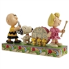 Jim Shore Peanuts | A Playful Parade - Peanuts Parade 6008968 | DBC Collectibles