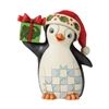 Jim Shore Heartwood Creek | Waddle It Be For Christmas - Christmas Penguin Pint Size - 6009007 | DBC Collectibles