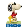 Jim Shore Peanuts | Cool Pals - Joe Cool & Woodstock back to back 6010115 | DBC Collectibles