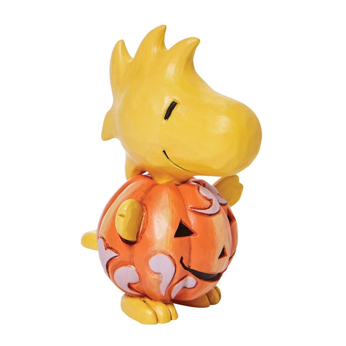 Jim Shore Heartwood Creek | Woodstock Pumpkin Mini 601319 | DBC Collectibles