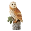 Jim Shore Heartwood Creek | Woodland Wisdom - Barn Owl 6010444 | DBC Collectibles