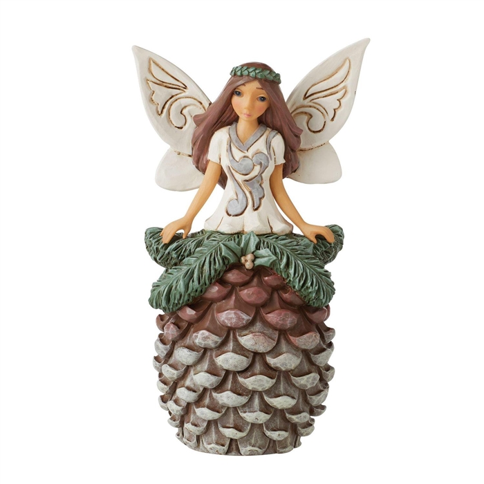 Jim Shore Heartwood Creek | Woodland Fairy Pinecone Skirt 6011627 | DBC Collectibles