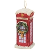Jim Shore Heartwood Creek  | Christmas Phone Box Ornament 6011678 | DBC Collectibles
