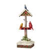 Jim Shore Heartwood Creek | Flock Together For The Holidays - Christmas Bird Feeder 6011856 | DBC Collectibles