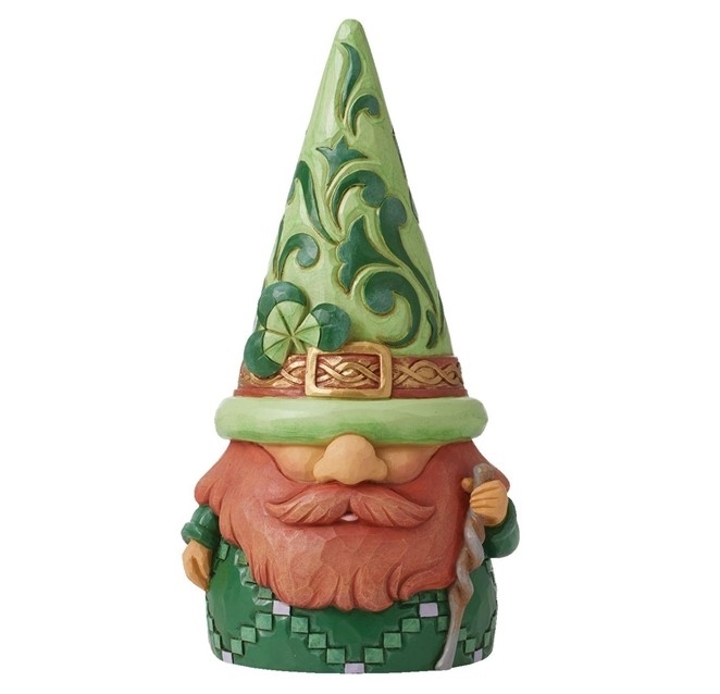 Jim Shore Heartwood Creek | Blarney, Red! - Leprechaun Gnome 6012262 | DBC Collectibles