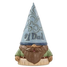 Jim Shore Heartwood Creek | Dad, There's Gnome One Like You - #1 Dad Gnome 6012268 | DBC Collectibles