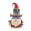 Jim Shore Heartwood Creek - Merriment Full Circle - Gnome Rotating Sleigh Around Hat