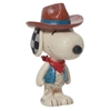 Peanuts by Jim Shore | Snoopy Cowboy Mini 6013038 | DBC Collectibles