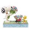 Peanuts by Jim Shore | Fresh Picked Blooms - Snoopy Flowers & Woodstock 6014344 | DBC Collectibles