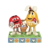 Jim Shore M&M'S | An Egg-cellent Hunt - M&M'S Red & Yellow Characters 6014812 | DBC Collectibles