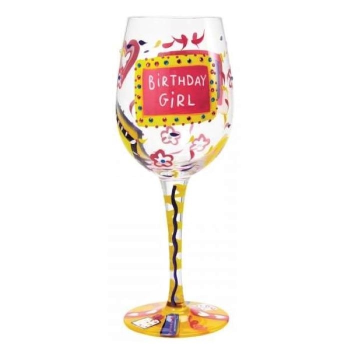 Lolita Glassware - Wine Glass Birthday Girl