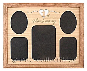 1st Anniversary Oak Wall Picture Frame