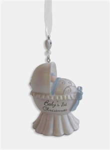 Legacy of Love - Baby's First Blue - Dated 2014 Ornament