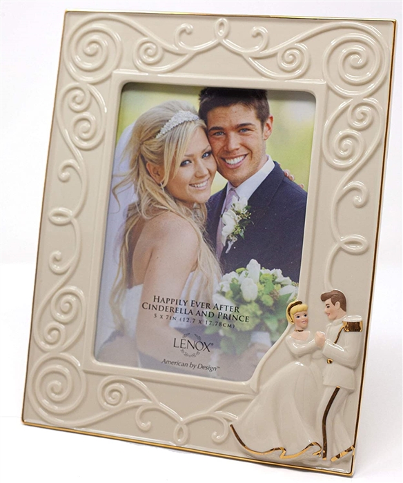 Lenox - Happily Ever After Cinderella And Prince 5x7 Frame