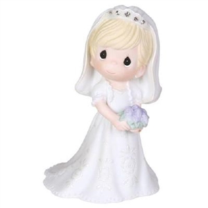 Precious Moments - You Make A Beautiful Bride Bride - Blonde Hair, Light Skin