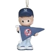 Precious Moments - My Team's A Home Run - Boy Yankees Ornament