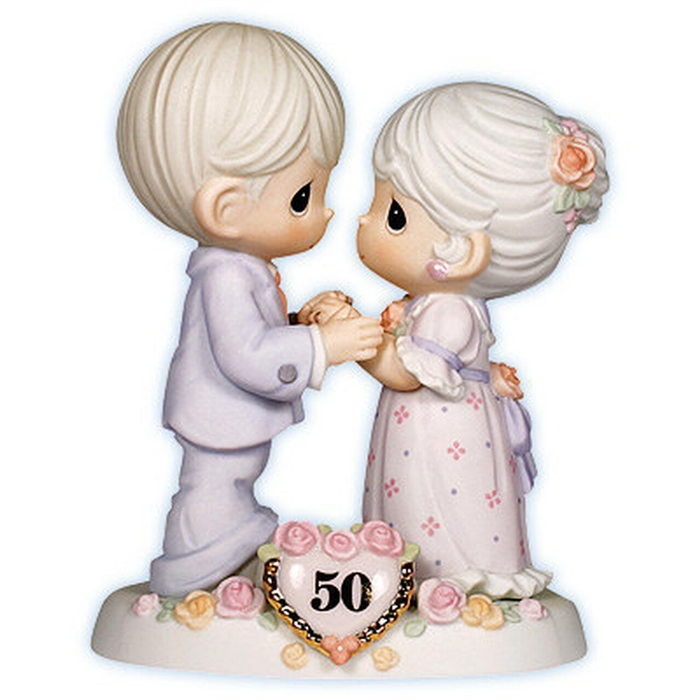 Precious Moments Anniversary - We Share A Love Forever Young - 50th Anniversary