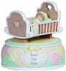 Precious Moments - Baby in Crib Rocking - Musical