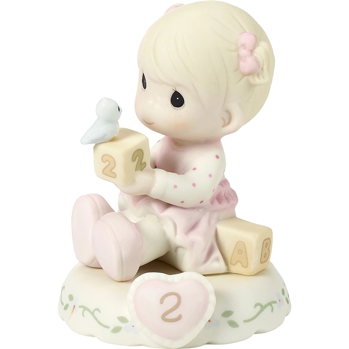 Precious Moments - Growing In Grace - Blonde Age 2 figurine