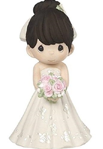 Precious Moments - Bride - Black Hair, Light Skin Tone