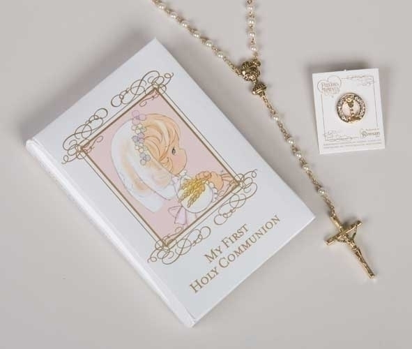 Precious Moments  - First Holy Communion Gift Set - Girl