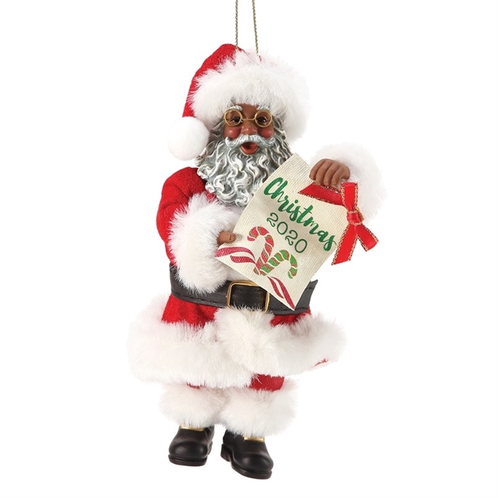 Possible Dreams - Dated 2020 Hanging Christmas Ornament African American