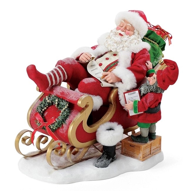 Possible Dreams Santa | A Long Winter's Night 6010218 | DBC Collectibles